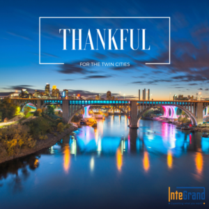 thanksgiving in the twin cities thankful